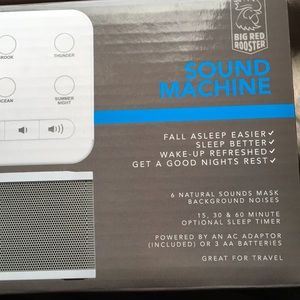 New sound machine 6 background noises